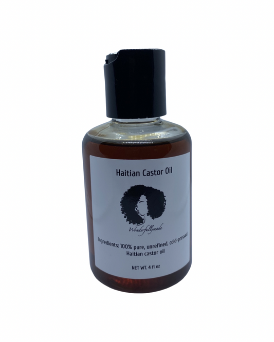 Haitian Black Castor Oil- 4 ounces